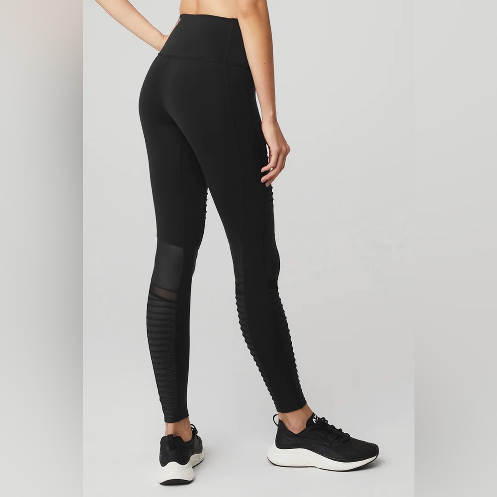 All High-Waist Moto Legging in size XS